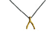 Wishbone Twig Necklace
